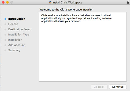 citrix workspace launcher not opening mac